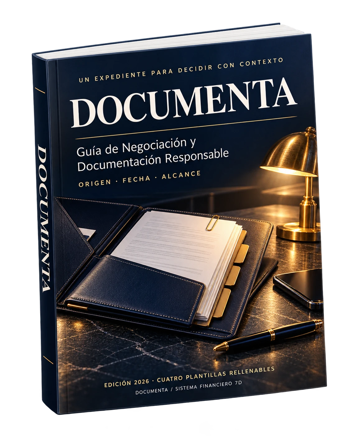 Portada de DOCUMENTA, Guía de Negociación y Documentación Responsable